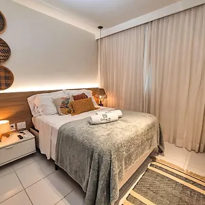 Flat Luxo Oasis Do Mana 350m Da Praia, Polo Aquatico-2qts, 2gar , Pôrto das Galinhas Brasil